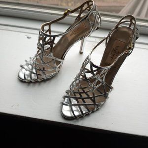 Valentino Garavani silver sandals 4ws00729